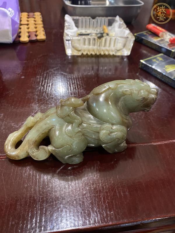 古玩玉器提油仿古“玉獸”真品鑒賞圖