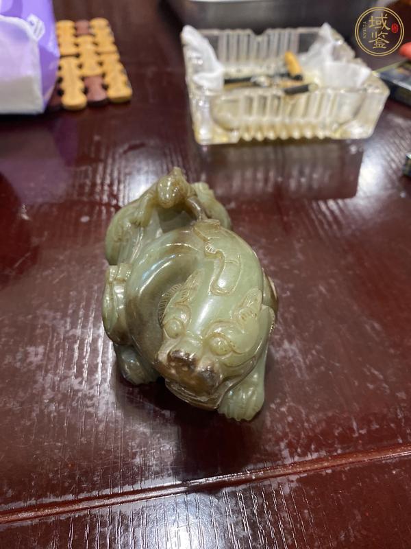 古玩玉器提油仿古“玉獸”真品鑒賞圖