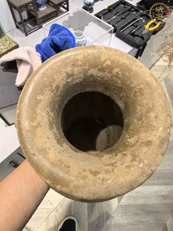 古玩陶瓷褐釉執(zhí)壺真品鑒賞圖