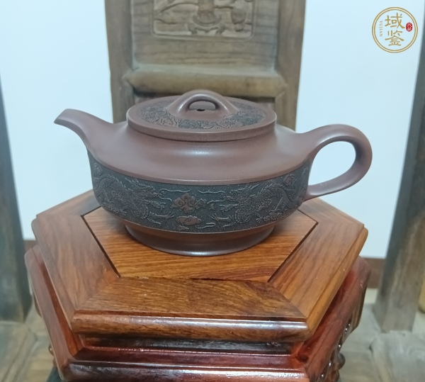 古玩雜項紫砂碗燈壺真品鑒賞圖