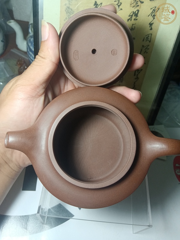 古玩雜項紫砂碗燈壺真品鑒賞圖