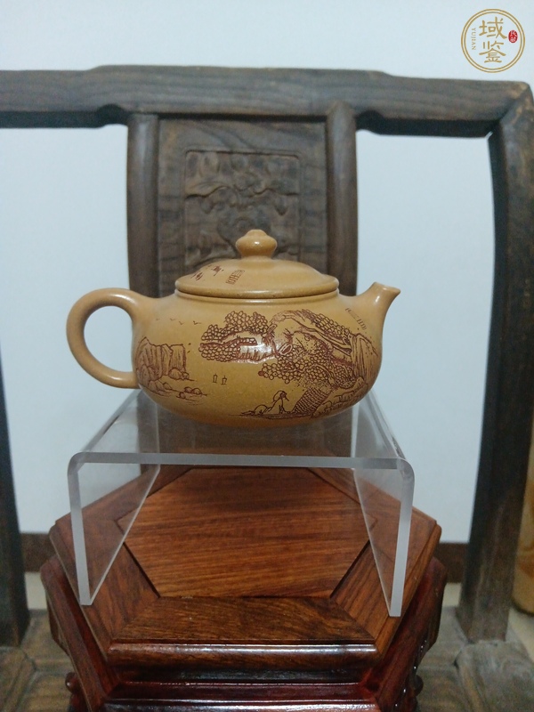 古玩段泥紫砂壺真品鑒賞圖