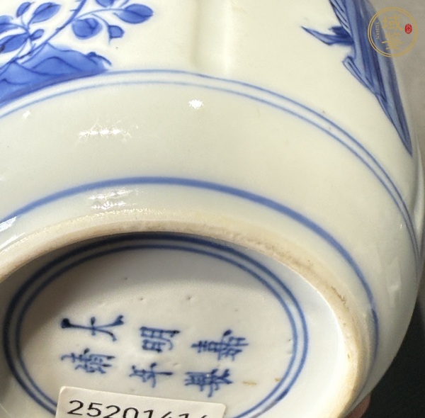 古玩陶瓷康熙青花罐真品鑒賞圖