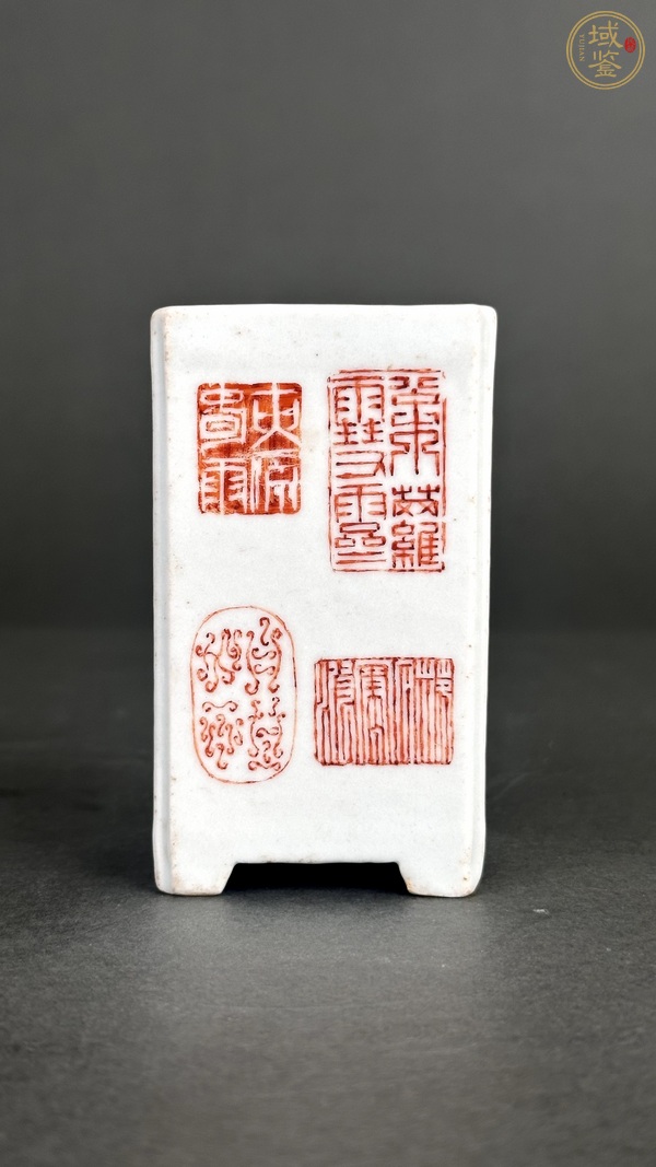 古玩陶瓷筆筒真品鑒賞圖