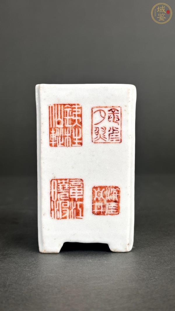 古玩陶瓷筆筒真品鑒賞圖
