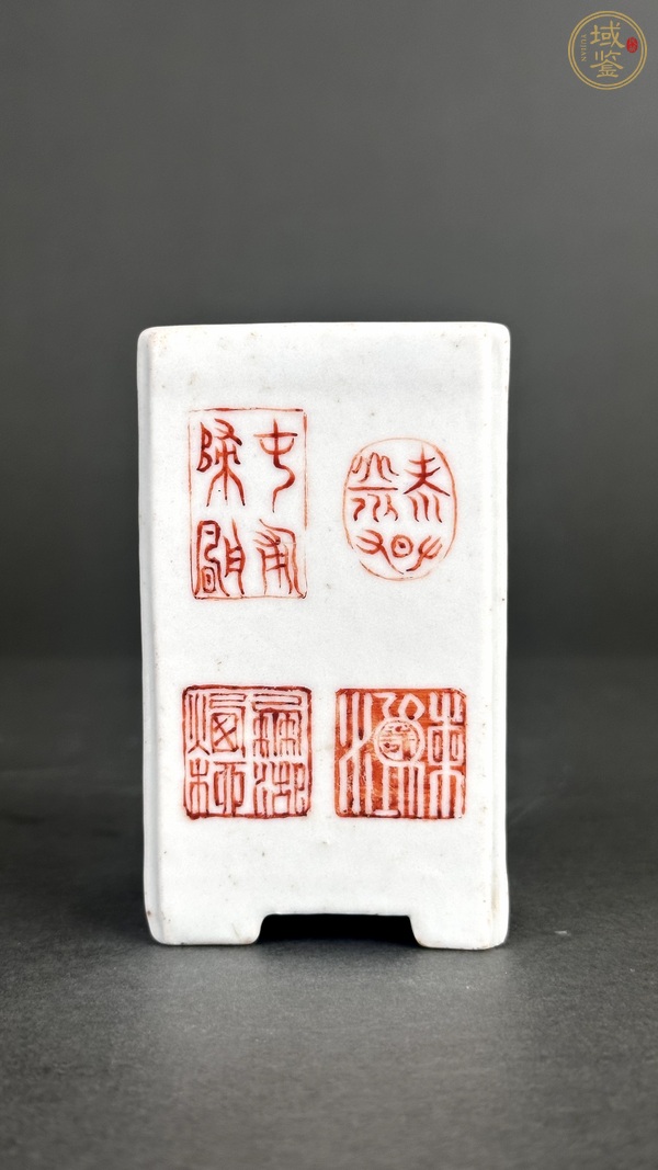 古玩陶瓷筆筒真品鑒賞圖