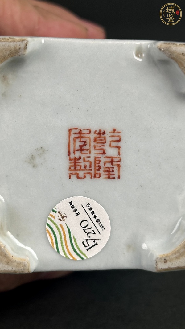 古玩陶瓷筆筒真品鑒賞圖
