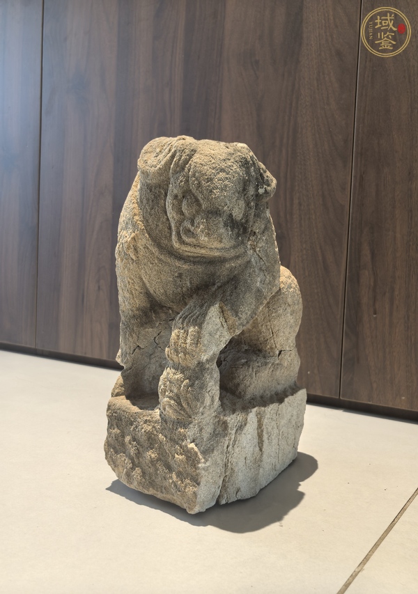 古玩雜項石獅真品鑒賞圖