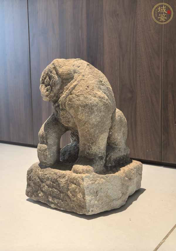 古玩雜項石獅真品鑒賞圖