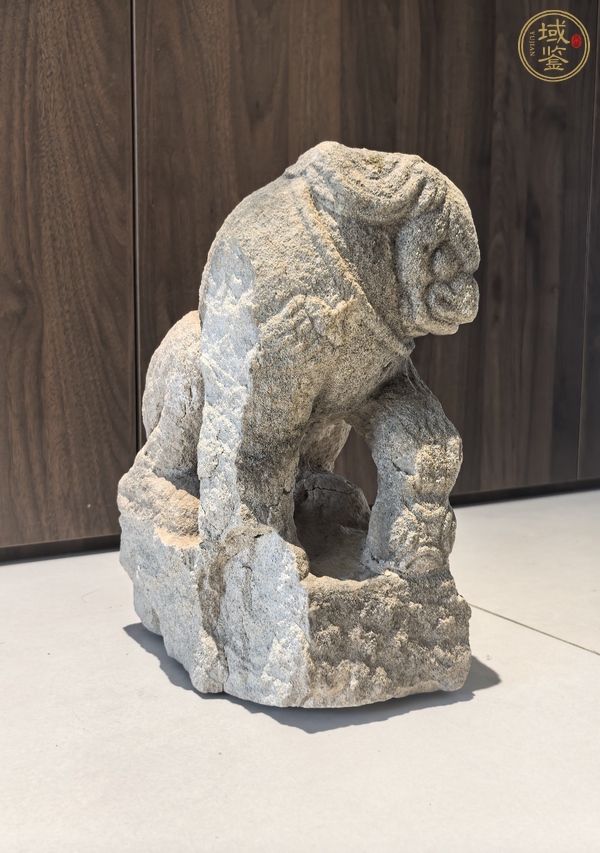 古玩雜項石獅真品鑒賞圖