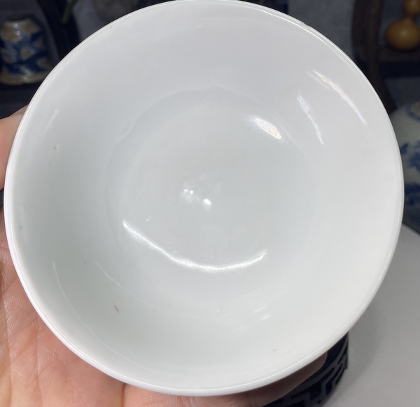 古玩陶瓷民國-粉彩花卉紋茶碗拍賣,當前價格1699元