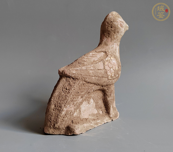 古玩陶瓷陶朱雀真品鑒賞圖