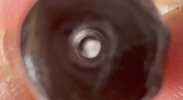 古玩玉器天然纏絲瑪瑙珠真品鑒賞圖