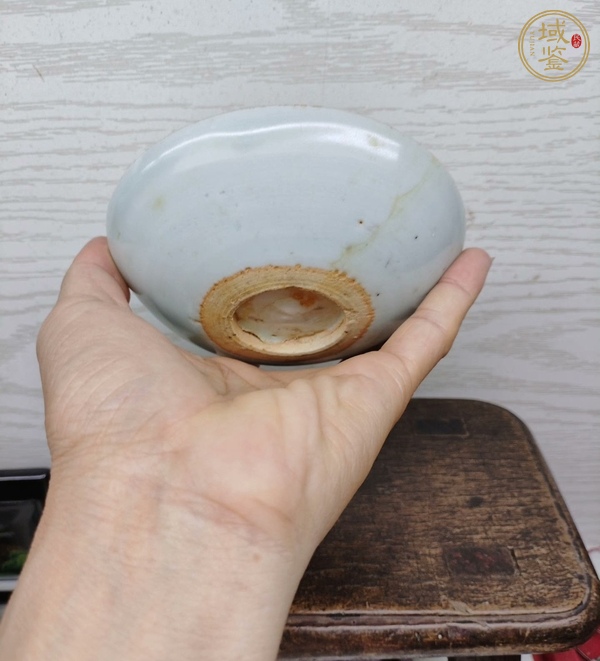 古玩陶瓷青花魚紋盤真品鑒賞圖