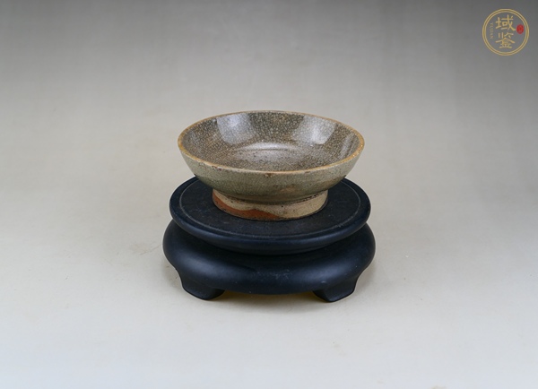 古玩陶瓷哥釉水洗真品鑒賞圖