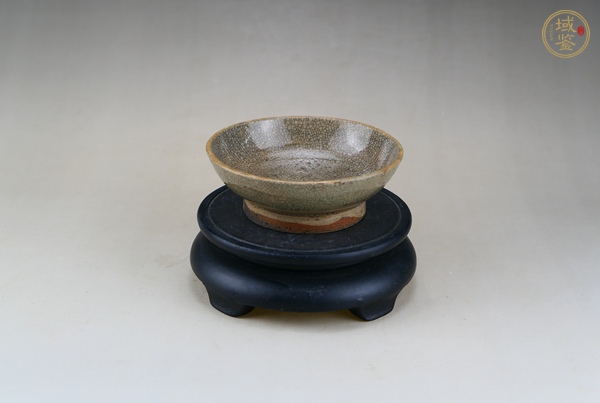 古玩陶瓷哥釉水洗真品鑒賞圖