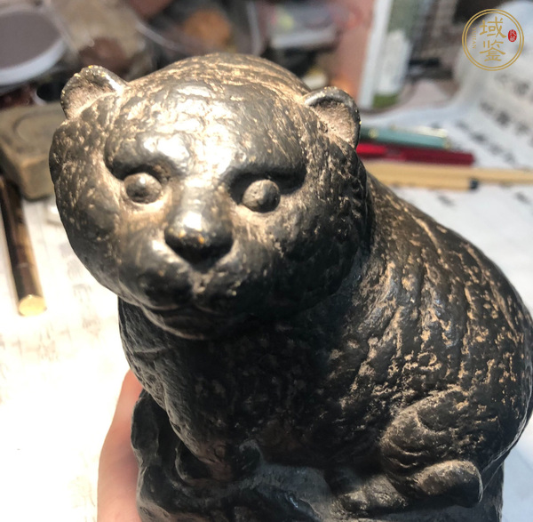 古玩雜項石老虎真品鑒賞圖