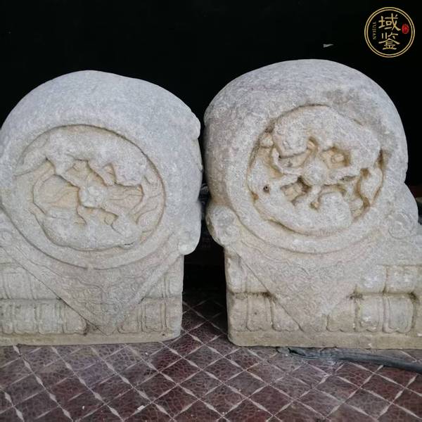 古玩門鼓石真品鑒賞圖