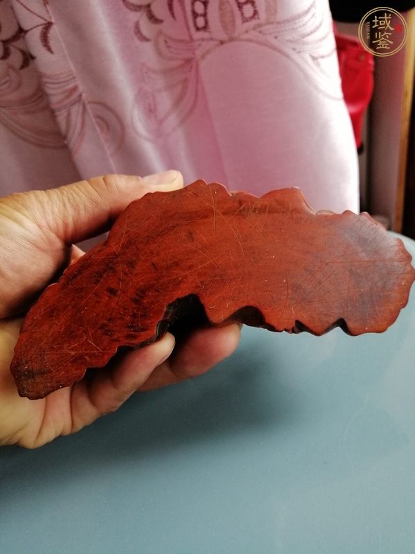 古玩雜項黃楊木雕山子真品鑒賞圖