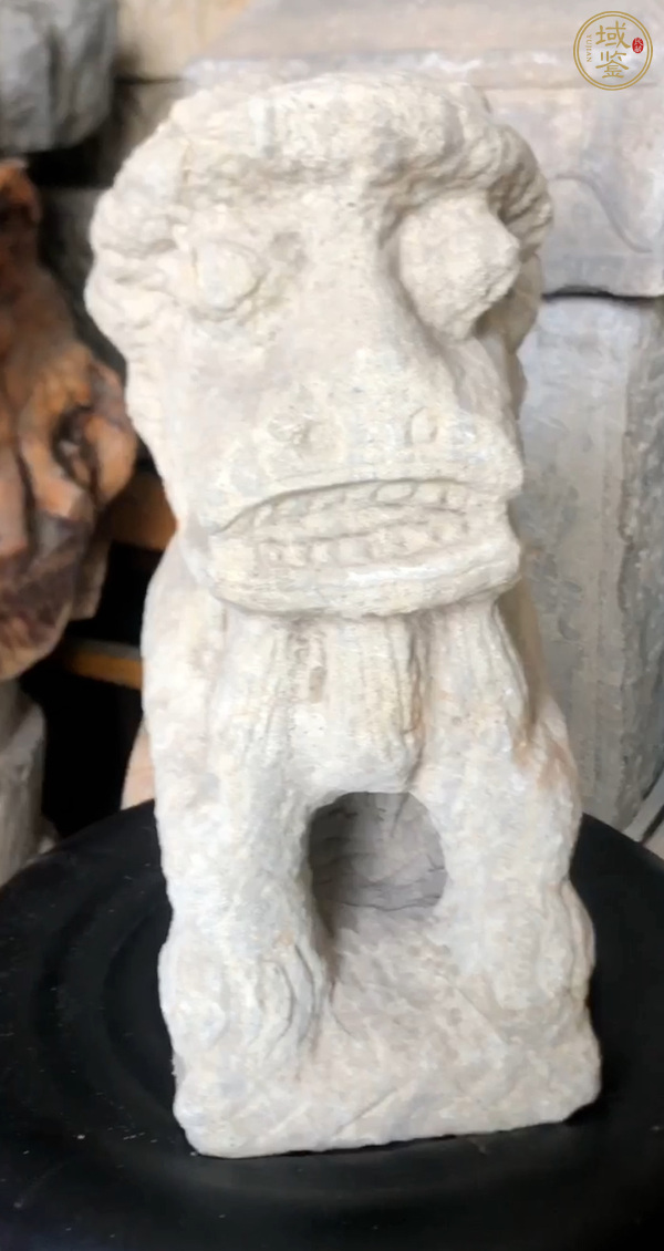 古玩雜項石獸擺件真品鑒賞圖