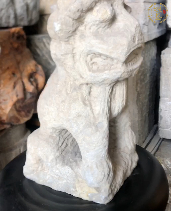 古玩雜項石獸擺件真品鑒賞圖