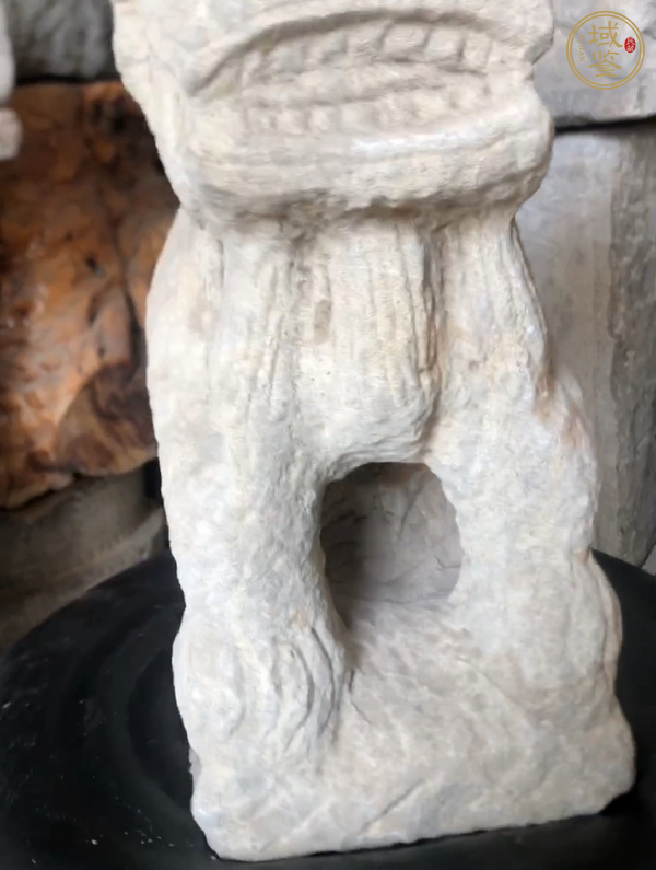 古玩雜項石獸擺件真品鑒賞圖