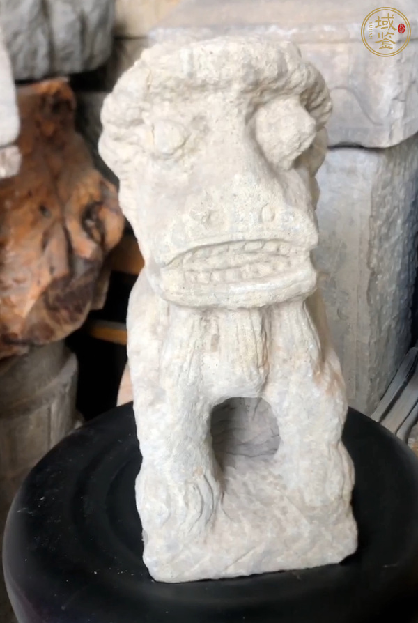 古玩雜項石獸擺件真品鑒賞圖