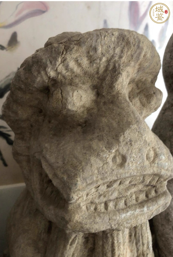 古玩雜項石獸擺件真品鑒賞圖