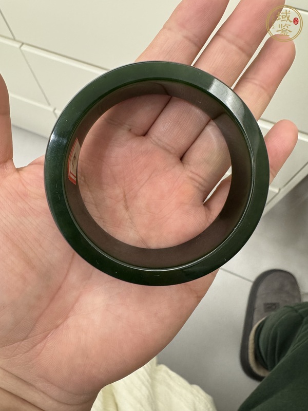 古玩玉器和田玉手鐲真品鑒賞圖