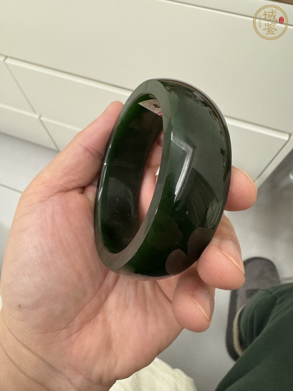 古玩玉器和田玉手鐲真品鑒賞圖