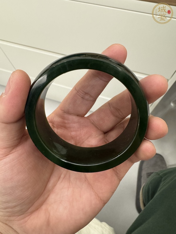 古玩玉器和田玉手鐲真品鑒賞圖