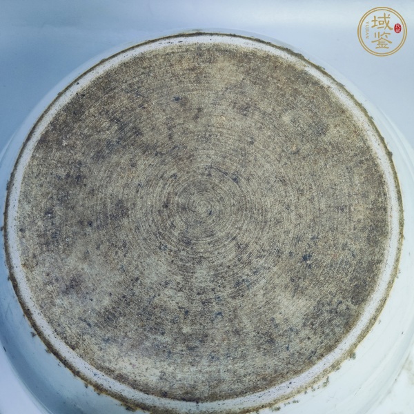 古玩仕女紋粉彩凈手盆真品鑒賞圖