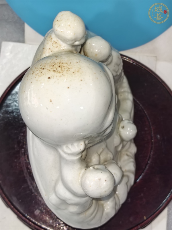 古玩陶瓷德化白瓷彌勒佛坐像真品鑒賞圖