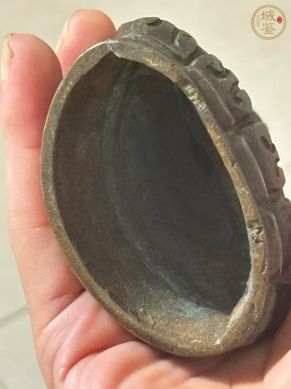 古玩銅器銅觀音真品鑒賞圖