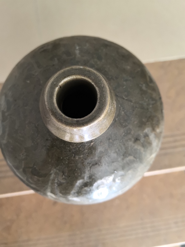 古玩陶瓷青釉剃刻花梅瓶拍賣，當前價格0元
