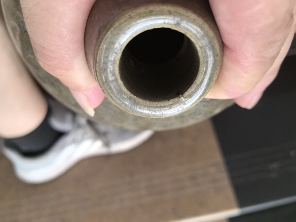 古玩陶瓷青釉剃刻花梅瓶拍賣，當前價格0元