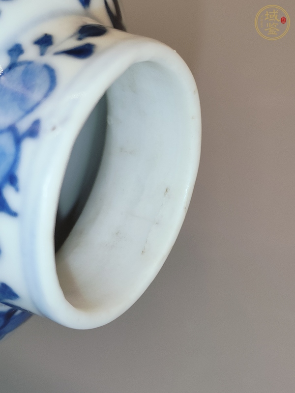 古玩陶瓷光緒青花人物瓶真品鑒賞圖