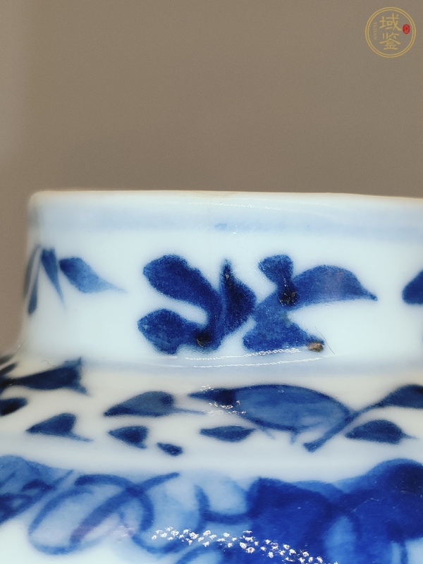 古玩陶瓷光緒青花人物瓶真品鑒賞圖