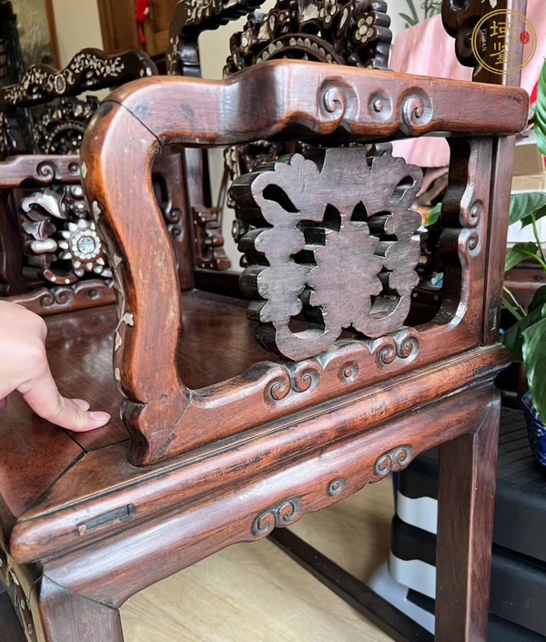 古玩雜項扶手椅真品鑒賞圖
