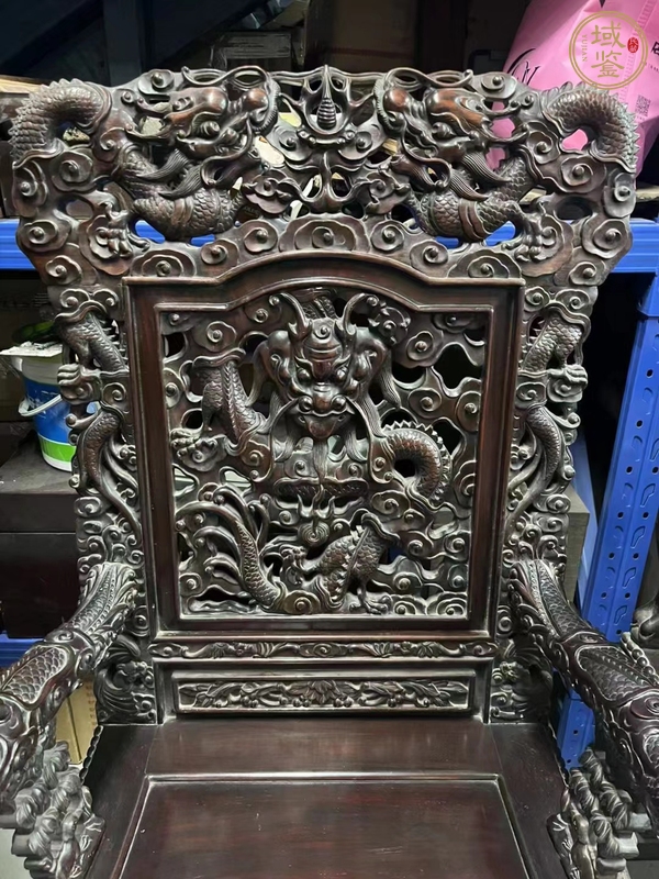 古玩雜項扶手椅真品鑒賞圖
