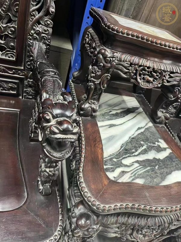 古玩雜項龍椅真品鑒賞圖