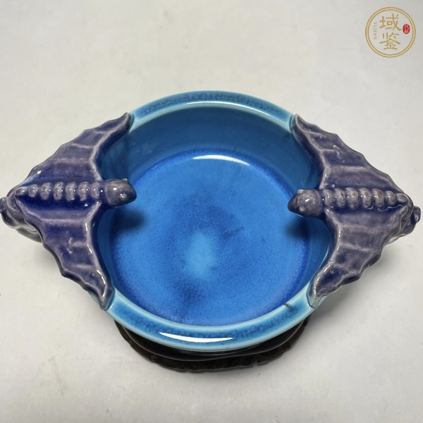 古玩陶瓷福在眼前水盂真品鑒賞圖