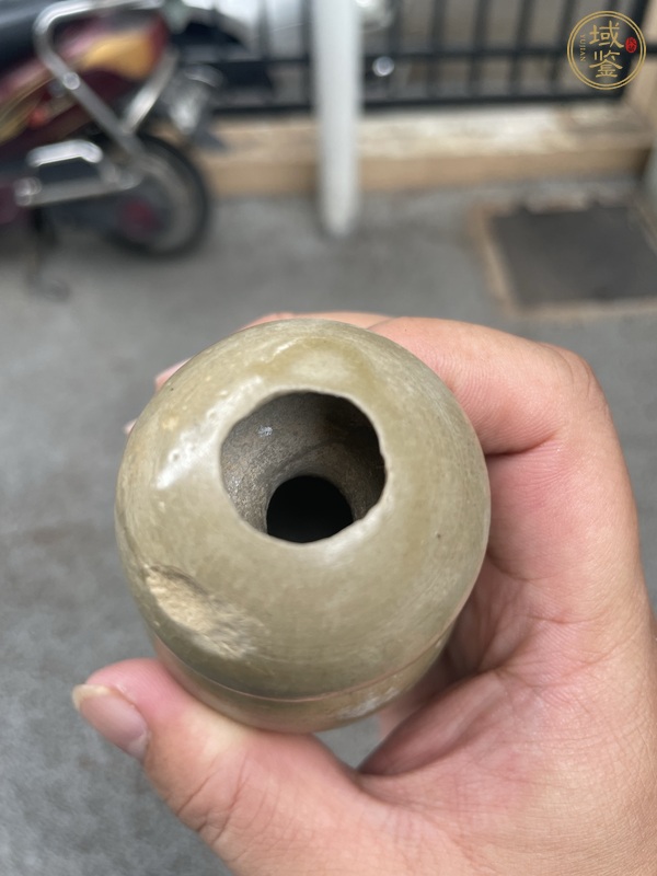 古玩陶瓷青釉葫蘆瓶真品鑒賞圖