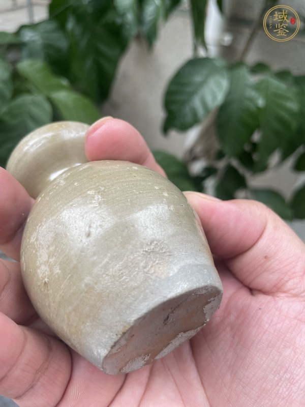 古玩陶瓷青釉葫蘆瓶真品鑒賞圖