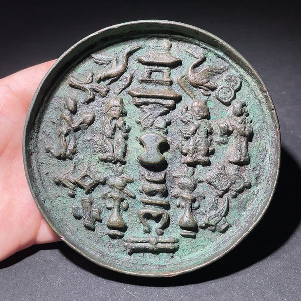 古玩轉賣明代多寶鏡拍賣，當前價格38000元