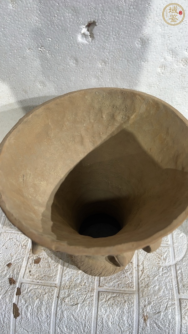 古玩陶瓷馬家窯陶鼓真品鑒賞圖