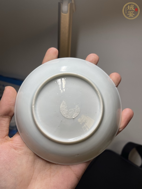 古玩陶瓷粉彩盤真品鑒賞圖