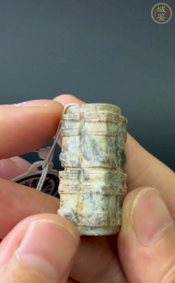 古玩玉器做舊仿“良渚文化”玉勒真品鑒賞圖