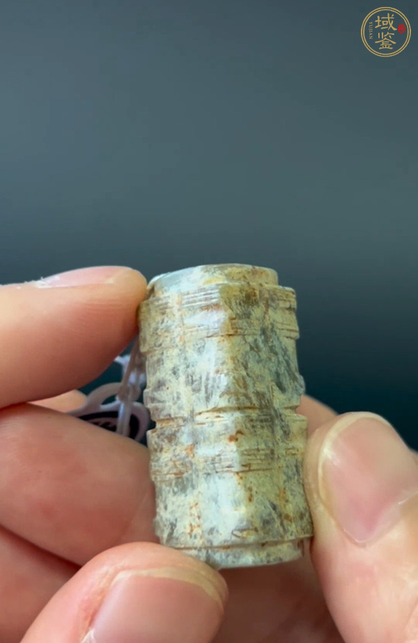 古玩玉器做舊仿“良渚文化”玉勒真品鑒賞圖