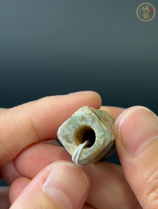 古玩玉器做舊仿“良渚文化”玉勒真品鑒賞圖